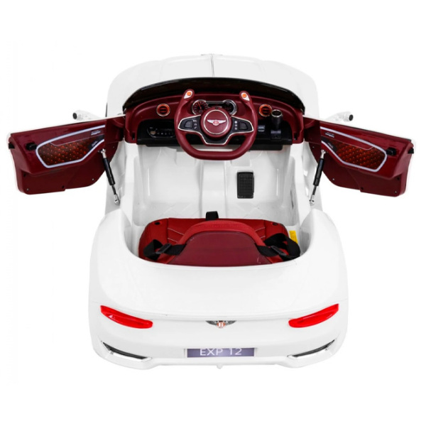 Электромобиль Bentley EXP12 Ramiz PA.JE1166.BIA Белый 3+ | 30 кг | 4 км/ ч photo 4