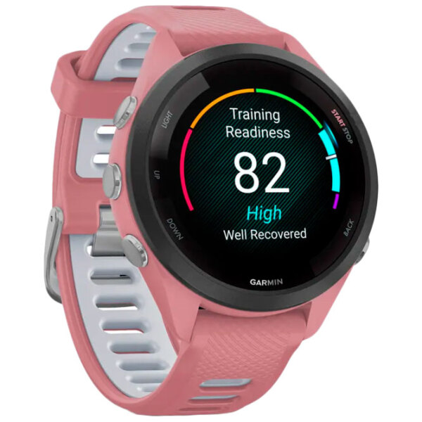 Ceas inteligent Garmin Forerunner 265S Pink 1.1" | 28.1 mm | Fibră polimerică durabilă/Silicon| 010-02810-15 photo 5