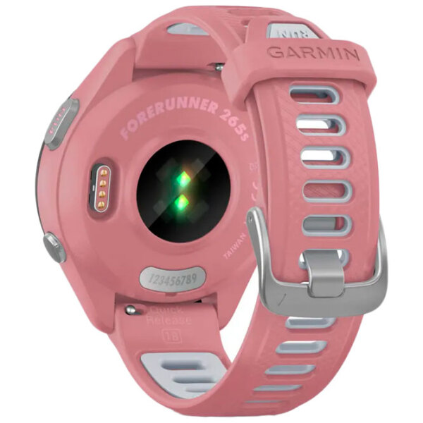 Ceas inteligent Garmin Forerunner 265S Pink 1.1" | 28.1 mm | Fibră polimerică durabilă/Silicon| 010-02810-15 photo 8