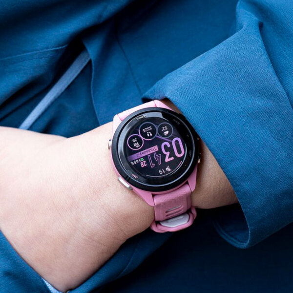 Ceas inteligent Garmin Forerunner 265S Pink 1.1" | 28.1 mm | Fibră polimerică durabilă/Silicon| 010-02810-15 photo 9