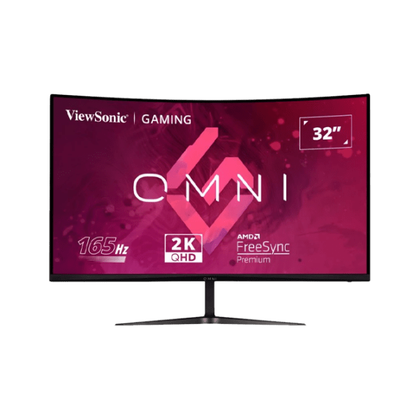 Monitor VIEWSONIC VX3218C-2K Black 31.5" 2K VA LED photo 1