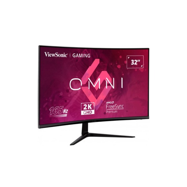 Monitor VIEWSONIC VX3218C-2K Black 31.5" 2K VA LED photo 2