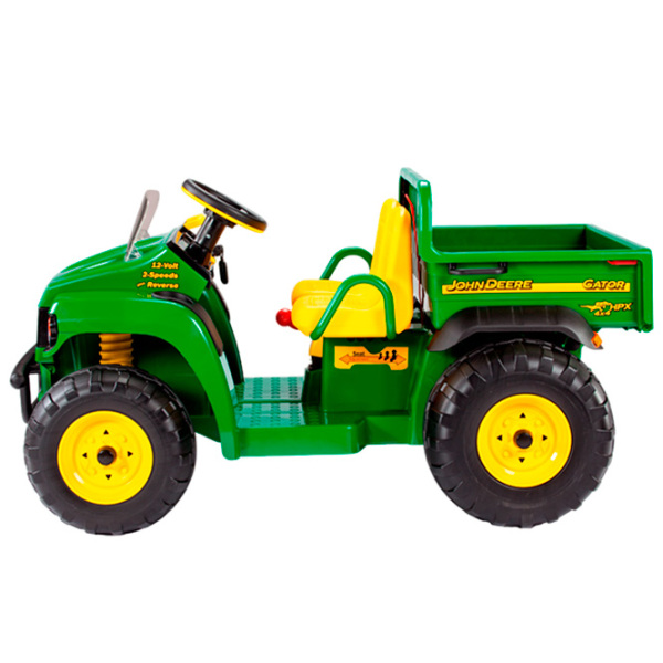 Tractor electric JD Gator HPX Peg Perego OD0060 Green 3+ | 60 kg | 3.5 km/ h photo 2