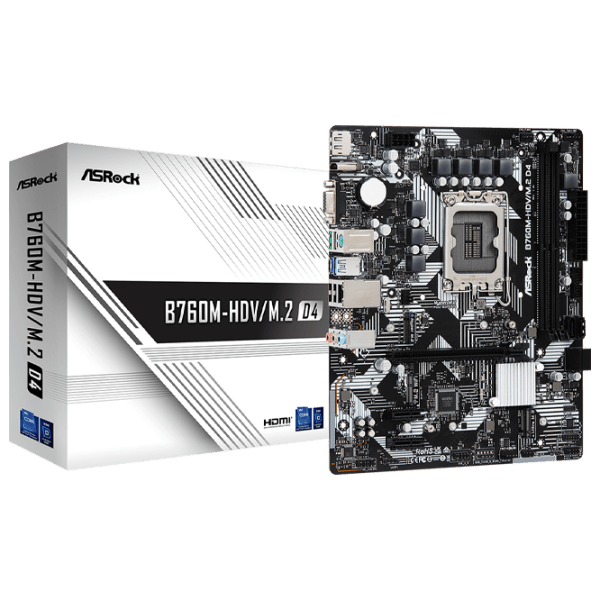 Материнская плата ASRock B760M-HDV/ M.2 mATX  photo 5