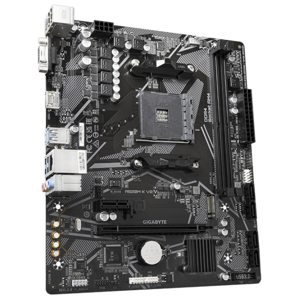 Placă de bază Gigabyte A520M K V2 mATX  photo 2