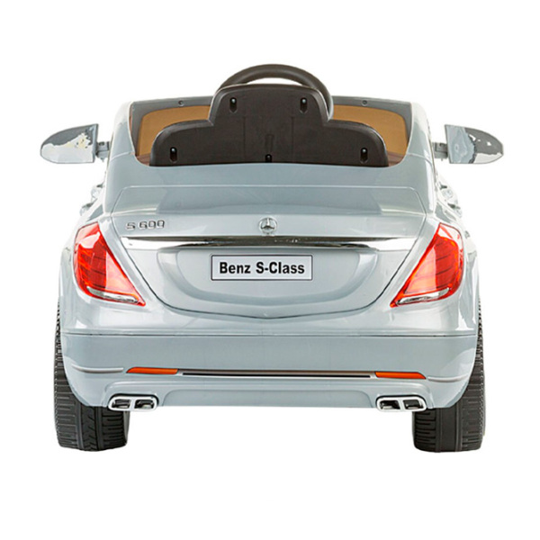 Mașină electrică Mercedes-Benz S CLASS Chipolino ELKMBS174SI Gray 3+ | 30 kg | 5 km/ h photo 5