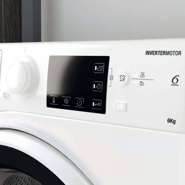 Mașină de spălat Whirlpool WRBSB 6249 W EU White 6 kg, 1200 rpm, C photo 8