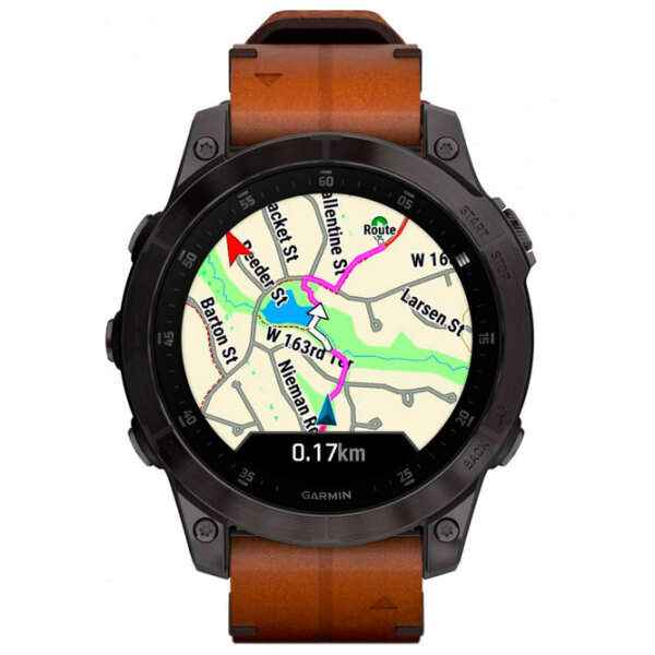 Умные часы Garmin Epix Pro (Gen 2) Титан 1.4" | 51 мм | Титан / DLC/Кожа
| 010-02804-30 photo 3