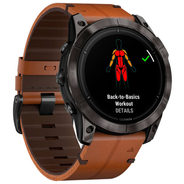 Умные часы Garmin Epix Pro (Gen 2) Титан 1.4" | 51 мм | Титан / DLC/Кожа
| 010-02804-30 photo 6