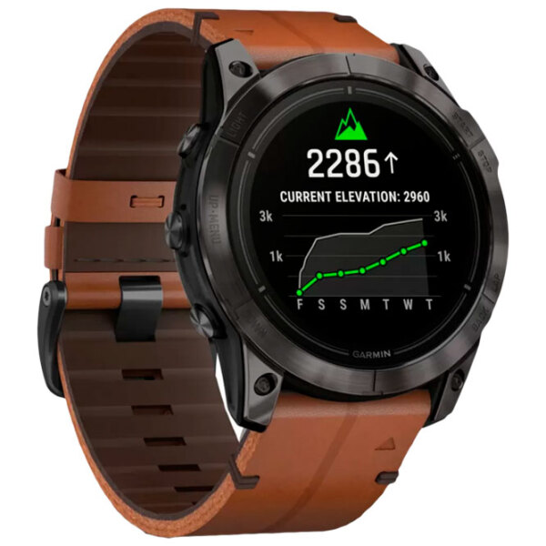 Умные часы Garmin Epix Pro (Gen 2) Титан 1.4" | 51 мм | Титан / DLC/Кожа
| 010-02804-30 photo 7