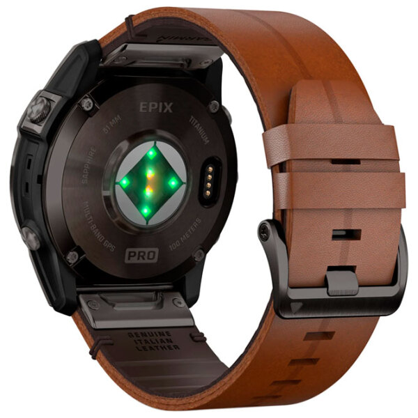 Умные часы Garmin Epix Pro (Gen 2) Титан 1.4" | 51 мм | Титан / DLC/Кожа
| 010-02804-30 photo 8