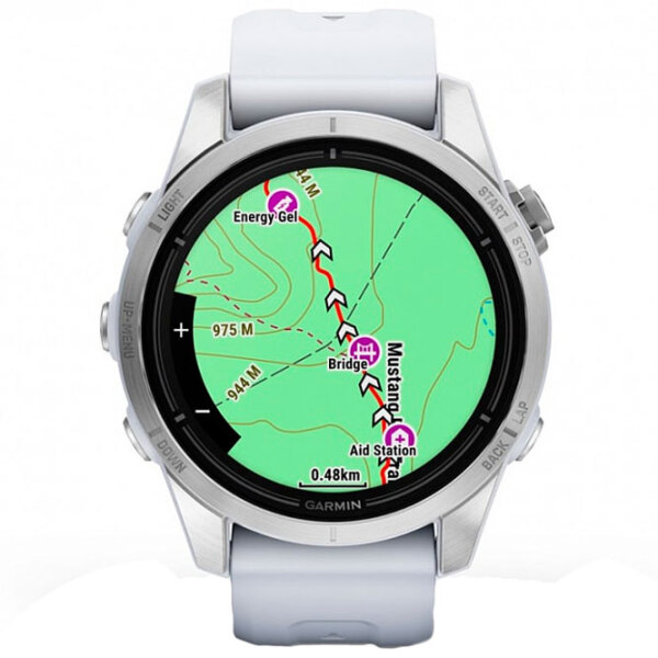 Умные часы Garmin Epix Pro (Gen 2) Серебряный 1.2" | 42 мм | Нержавеющая сталь/Силикон
| 010-02802-01 photo 3