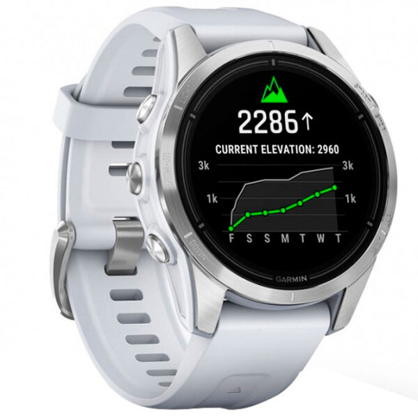 Умные часы Garmin Epix Pro (Gen 2) Серебряный 1.2" | 42 мм | Нержавеющая сталь/Силикон
| 010-02802-01 photo 5