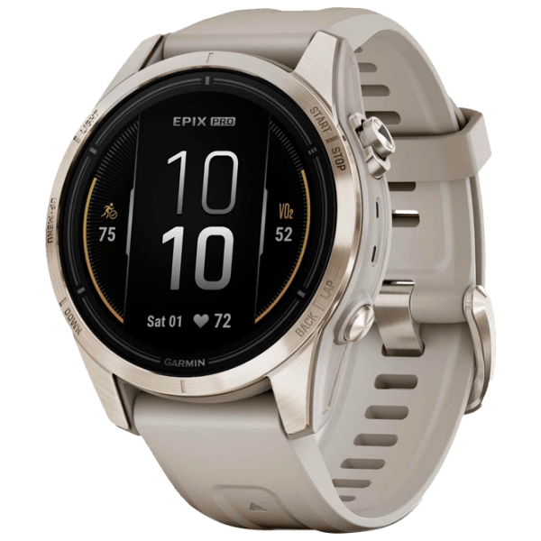 Умные часы Garmin Epix Pro (Gen 2) Золото 1.2" | 42 мм | Титан/Силикон
| 010-02802-11 photo 1