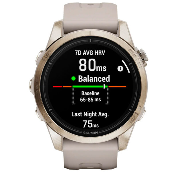 Умные часы Garmin Epix Pro (Gen 2) Золото 1.2" | 42 мм | Титан/Силикон
| 010-02802-11 photo 2