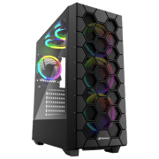 Корпус Sharkoon RGB HEX Черный micro ATX