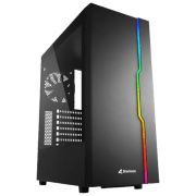 Корпус Sharkoon RGB SLIDER Черный micro ATX