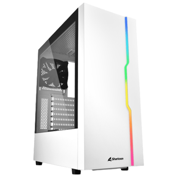 Корпус Sharkoon RGB SLIDER Белый micro ATX photo 1