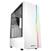 Корпус Sharkoon RGB SLIDER Белый micro ATX