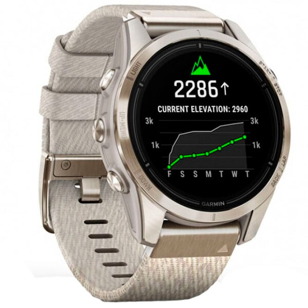 Умные часы Garmin Epix Pro (Gen 2) Золото 1.2" | 42 мм | Нержавеющая сталь/Нейлон
| 010-02802-20 photo 3