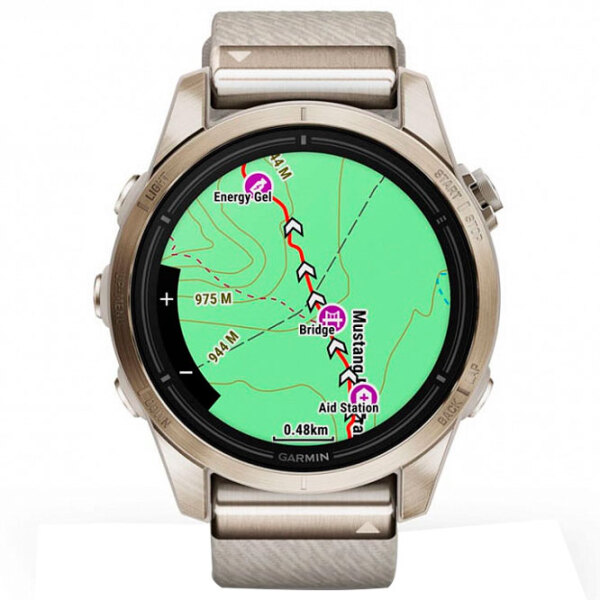 Умные часы Garmin Epix Pro (Gen 2) Золото 1.2" | 42 мм | Нержавеющая сталь/Нейлон
| 010-02802-20 photo 4