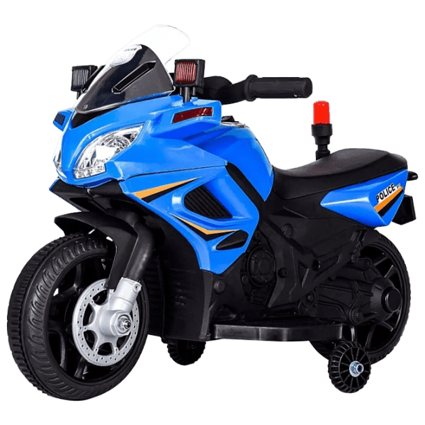 Детский мотоцикл Chipolino Patrol Синий 3+ | 20 кг | 3 км/ ч photo 1
