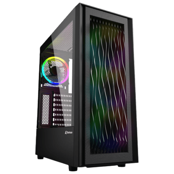 Корпус Sharkoon RGB WAVE Черный micro ATX photo 1