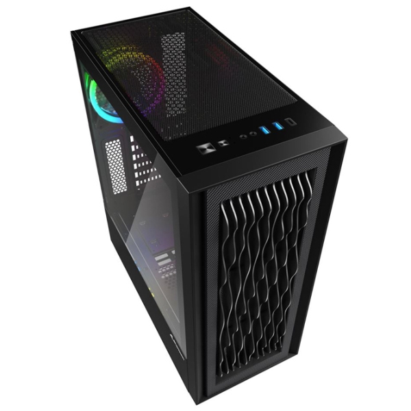 Корпус Sharkoon RGB WAVE Черный micro ATX photo 2