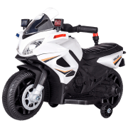 Детский мотоцикл Chipolino Patrol Белый 3+ | 20 кг | 3 км/ ч