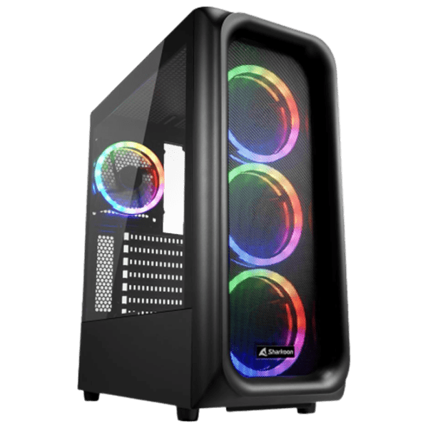 Корпус Sharkoon TK5M RGB Черный micro ATX photo 1