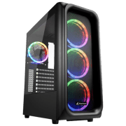 Корпус Sharkoon TK5M RGB Черный micro ATX