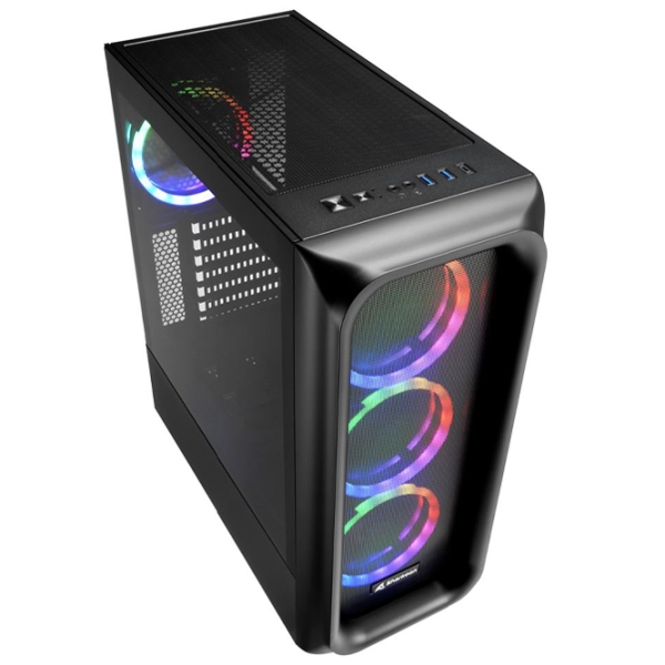 Корпус Sharkoon TK5M RGB Черный micro ATX photo 2