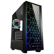 Корпус Sharkoon RGB LIT 100 Черный micro ATX
