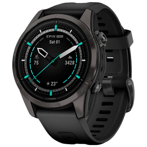 Умные часы Garmin Epix Pro (Gen 2) Титан 1.3" | 47 мм | Титан / DLC/Силикон
| 010-02803-11 photo 1