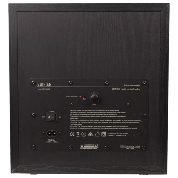 Sistem audio Edifier M601DB Black  photo 4