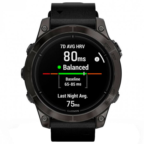 Ceas inteligent Garmin Epix Pro (Gen 2) Gray 1.3" | 47 mm | Titan / DLC/Piele
| 010-02803-30 photo 2