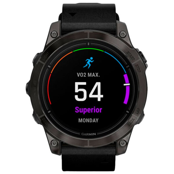 Ceas inteligent Garmin Epix Pro (Gen 2) Gray 1.3" | 47 mm | Titan / DLC/Piele
| 010-02803-30 photo 3