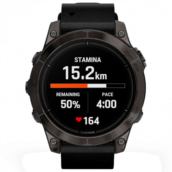 Ceas inteligent Garmin Epix Pro (Gen 2) Gray 1.3" | 47 mm | Titan / DLC/Piele
| 010-02803-30 photo 5