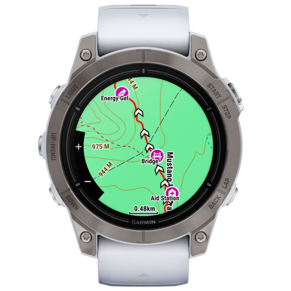 Ceas inteligent Garmin Epix Pro (Gen 2) Titanium 1.3" | 47 mm | Titan/Silicon
| 010-02803-21 photo 2