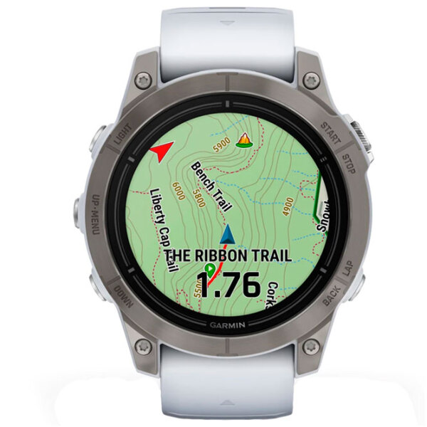 Ceas inteligent Garmin Epix Pro (Gen 2) Titanium 1.3" | 47 mm | Titan/Silicon
| 010-02803-21 photo 3