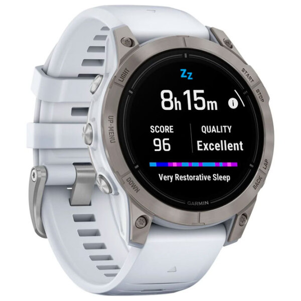 Ceas inteligent Garmin Epix Pro (Gen 2) Titanium 1.3" | 47 mm | Titan/Silicon
| 010-02803-21 photo 6