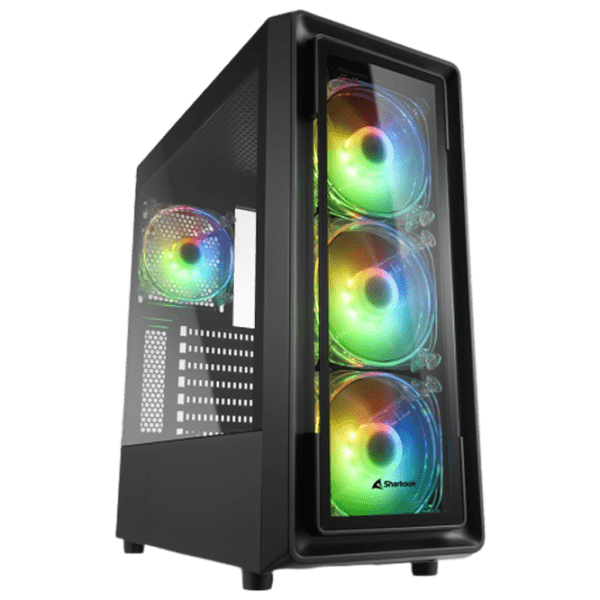 Корпус Sharkoon TK4 RGB Черный micro ATX photo 1
