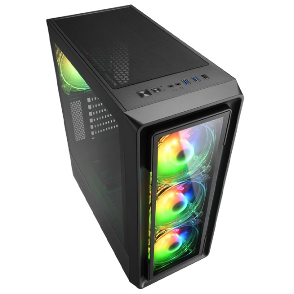 Корпус Sharkoon TK4 RGB Черный micro ATX photo 2