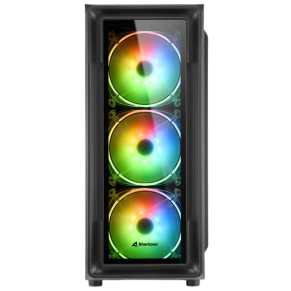 Корпус Sharkoon TK4 RGB Черный micro ATX photo 3