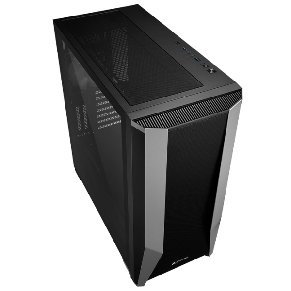 Корпус Sharkoon TG7M RGB Черный micro ATX photo 2