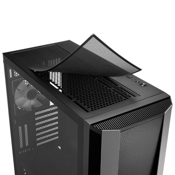 Корпус Sharkoon TG7M RGB Черный micro ATX photo 8