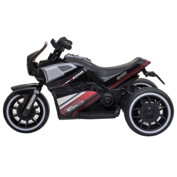 Motocicletă pentru copii Chipolino SportMax Black 2+ | 20 kg | 4 km/ h photo 2
