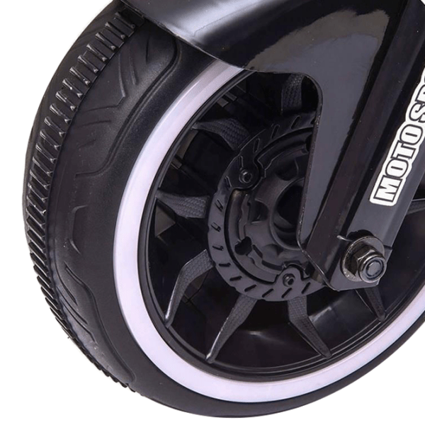 Motocicletă pentru copii Chipolino SportMax Black 2+ | 20 kg | 4 km/ h photo 8