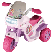 Motocicletă pentru copii Peg Perego Flower Princess Pink 2+ | 25 kg | 4 km/h