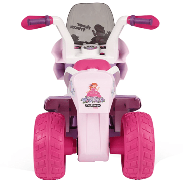 Motocicletă pentru copii Peg Perego Flower Princess Pink 2+ | 25 kg | 4 km/h photo 5